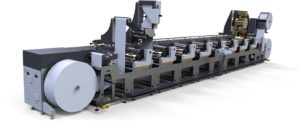 Edale FL1 Prime - узкорулонная флексографская печатная машина шириной 350 мм, базируется на архитектуре Edale FL3