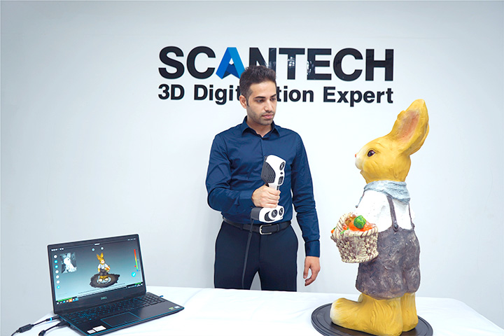 Ручной 3D-сканер Scantech iReal 2E для цветного 3D-сканирования - фото 1