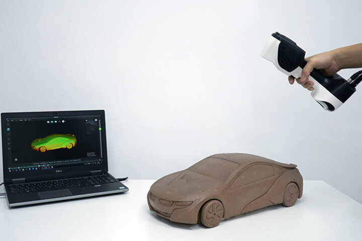 Ручной 3D-сканер Scantech iReal 2E для цветного 3D-сканирования - фото 4