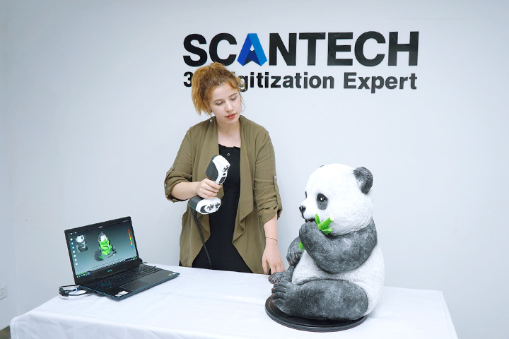 Ручной 3D-сканер Scantech iReal 2E для цветного 3D-сканирования - фото 2