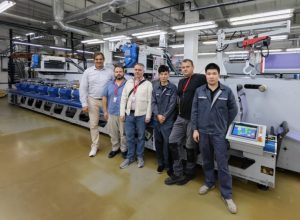 Флексомашина Weigang установлена на площадке NOVAROLL Унифлекс в Беларуси