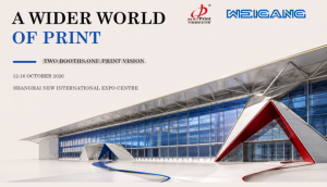 Экспозиция WEIGANG на выставке All in Print China 2026